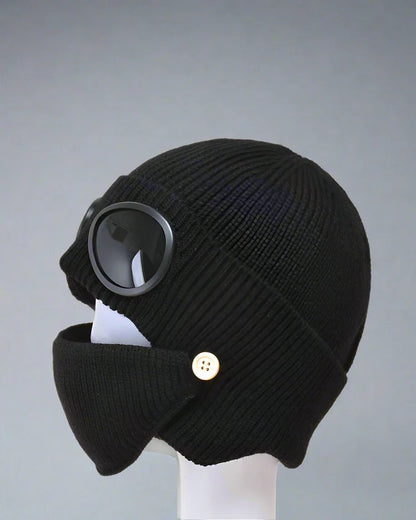 Warm Knit Ski Mask & Beanie - ski mask - Warm Knit Ski Mask and Beanie for Active Wear