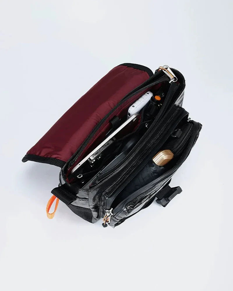 Waterproof Magnetic Snap Messenger -  messenger bag - Waterproof Magnetic Snap Messenger Bag