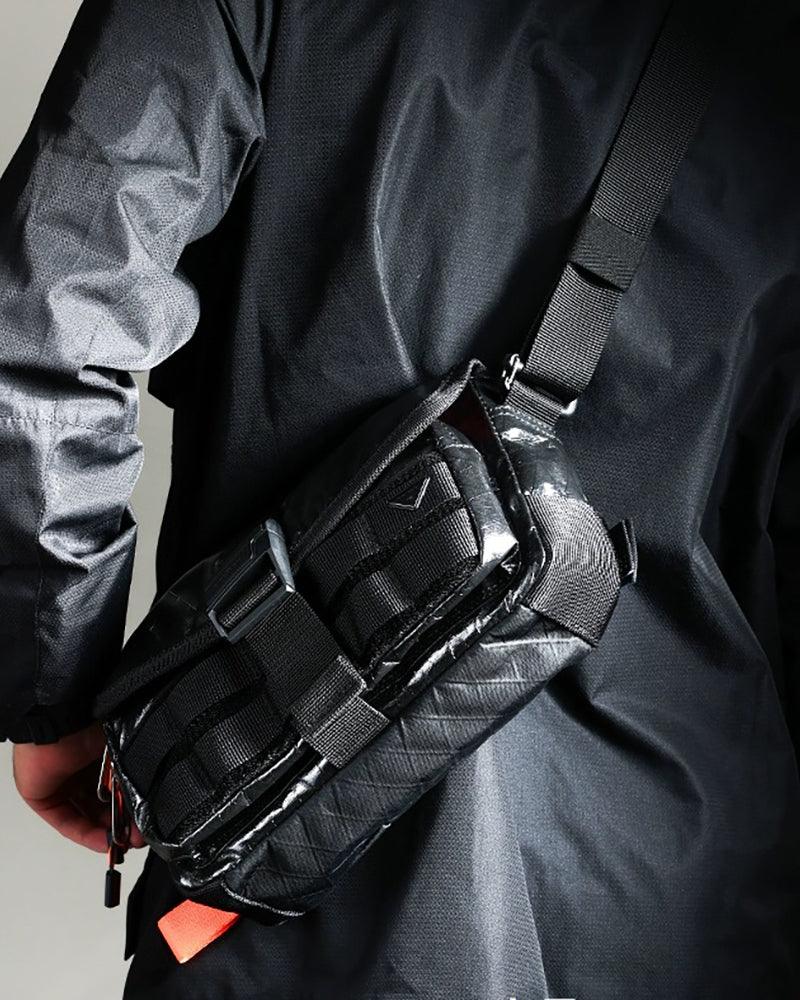 Waterproof Magnetic Snap Messenger -  techwear - Waterproof Magnetic Snap Messenger Bag