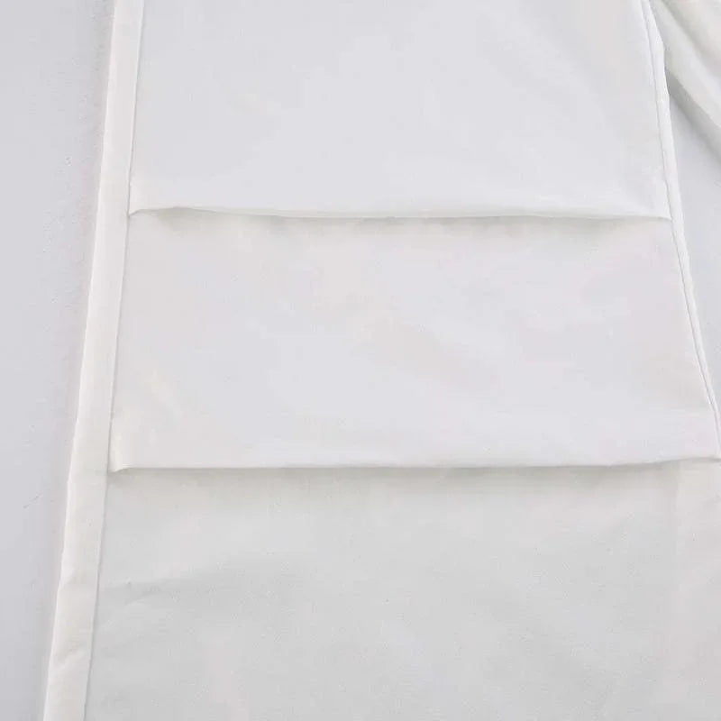 White parachute pants -  parachute pants - Trendy White Parachute Pants for Urban Style