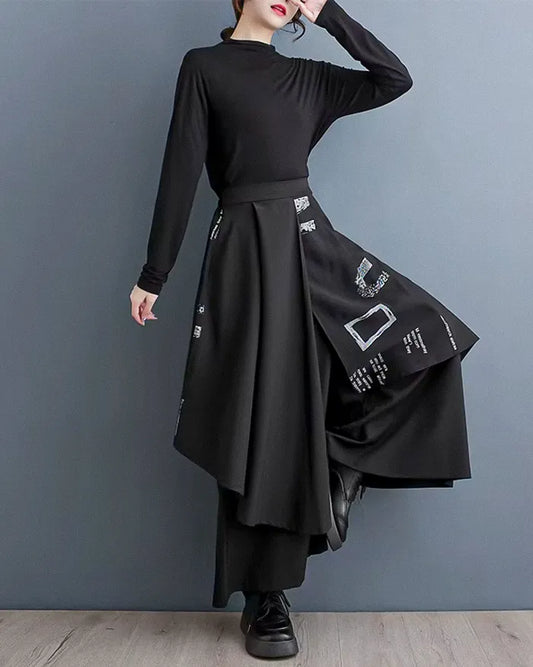 Chic Wide Leg Dress Pants