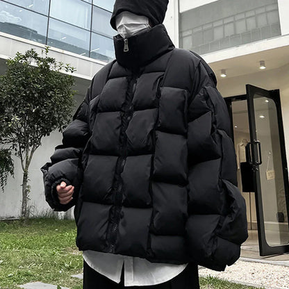 Woven Down Jacket - stylish winter outerwear - Woven Down Jacket for Comfortable Winter Style