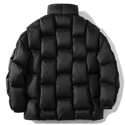 Woven Down Jacket -  winter wear - Woven Down Jacket for Comfortable Winter Style