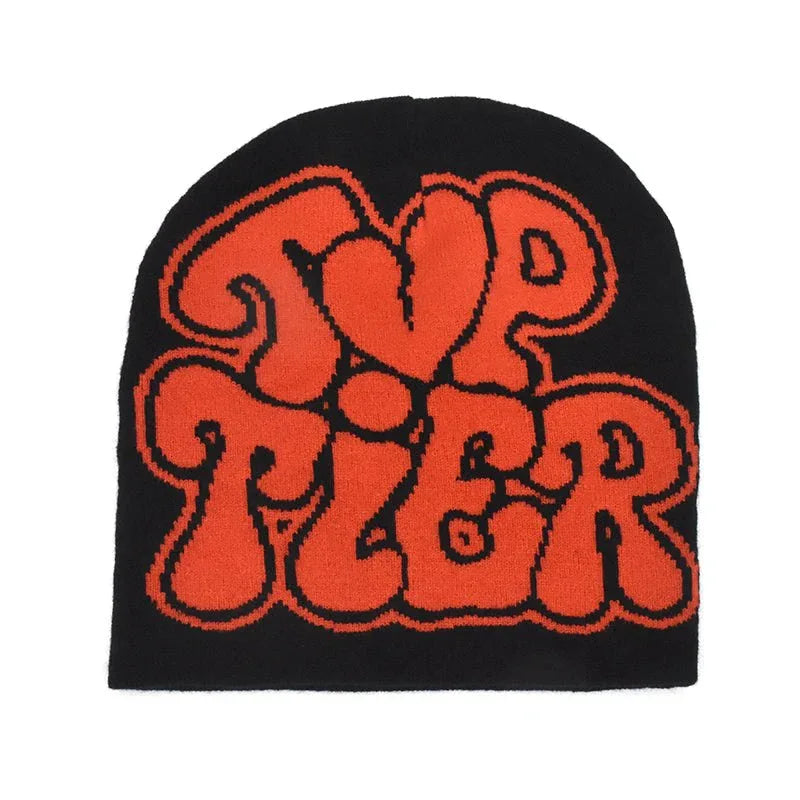 Y2K Printed Beanie -  unisex - Trendy Y2K Printed Beanie in Multiple Colors